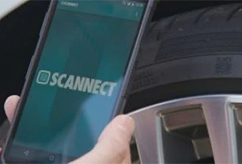 Laser marking technology for QR codes on tires enters mass production